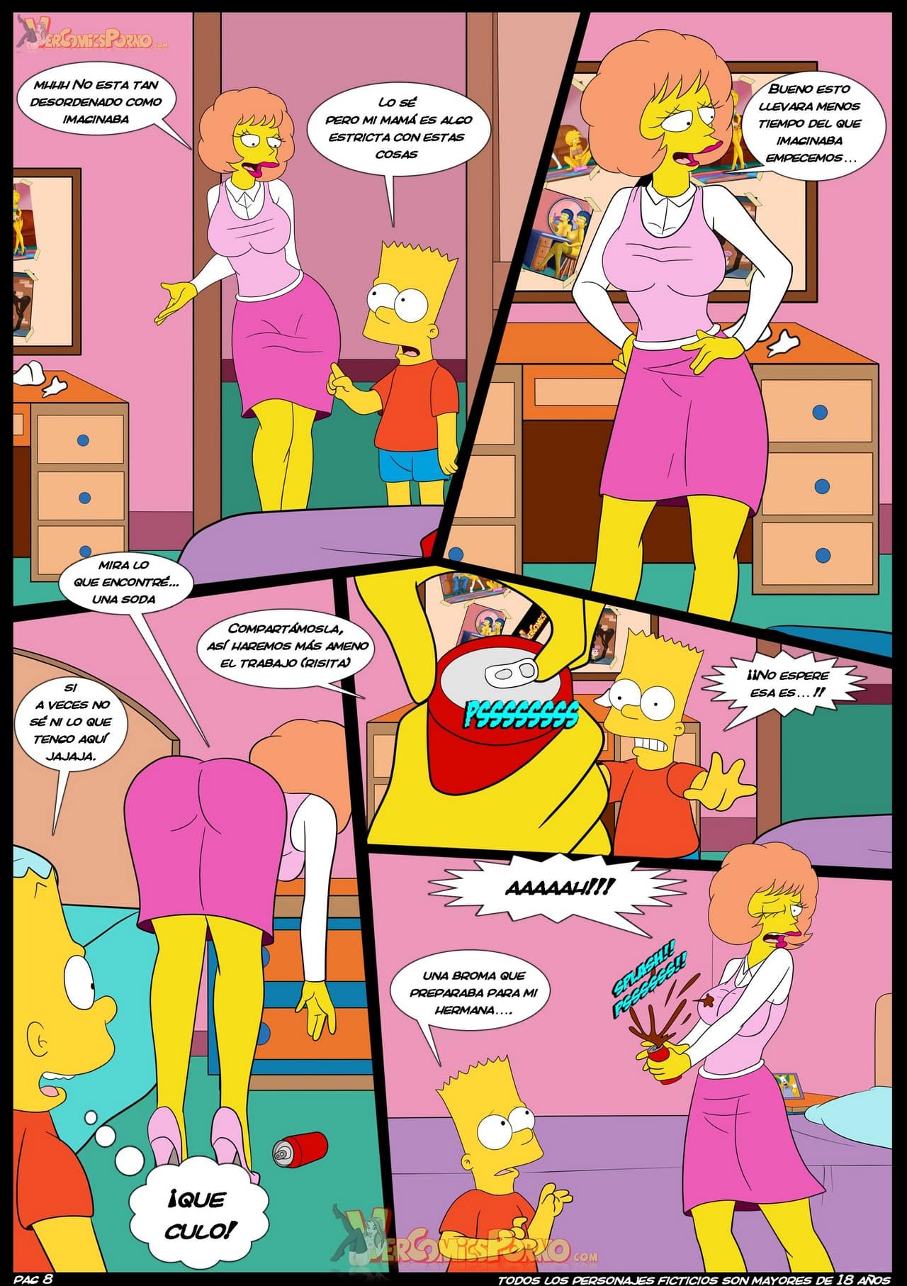 Gratuit Simpsons Comic porno