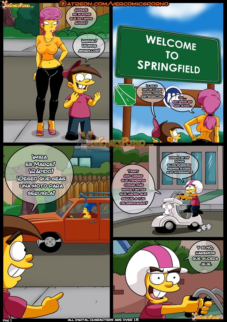 Mejor serie comic porno español El Comic Porno De Los Simpsons Que Querias Leer Hasta Rod Flanders La Pone Zubby Com