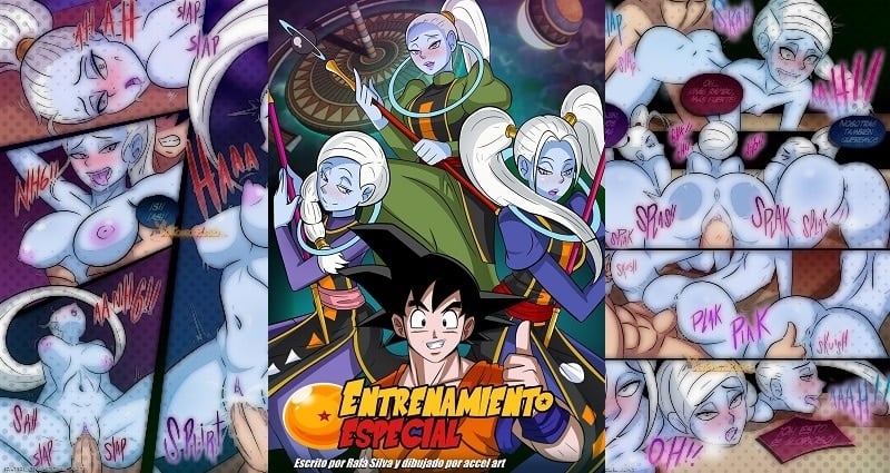 Dragon Ball Super XXX: Vados enloquece con la verga de Goku 